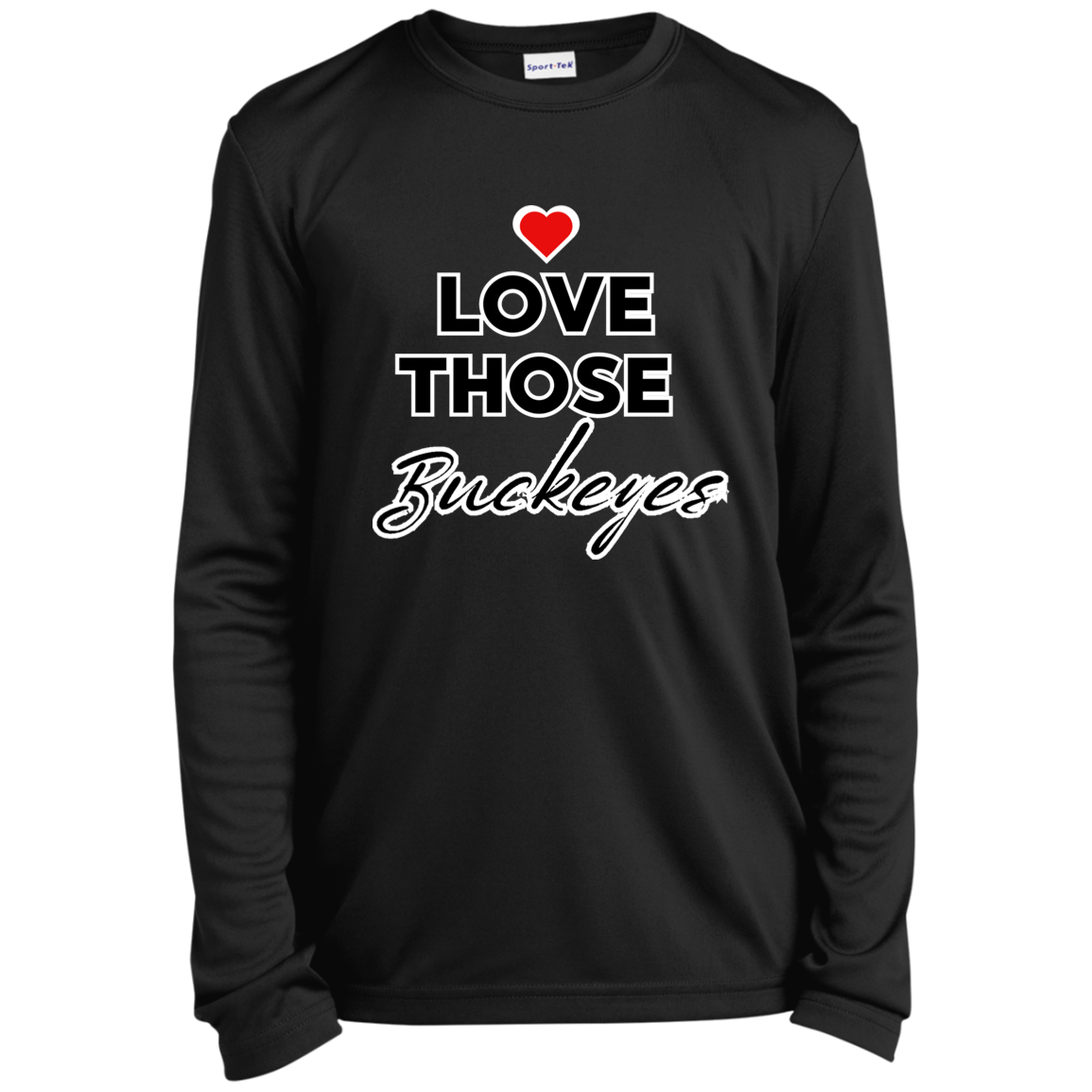 THOSE Ohio State Youth Long Sleeve Performance Tee