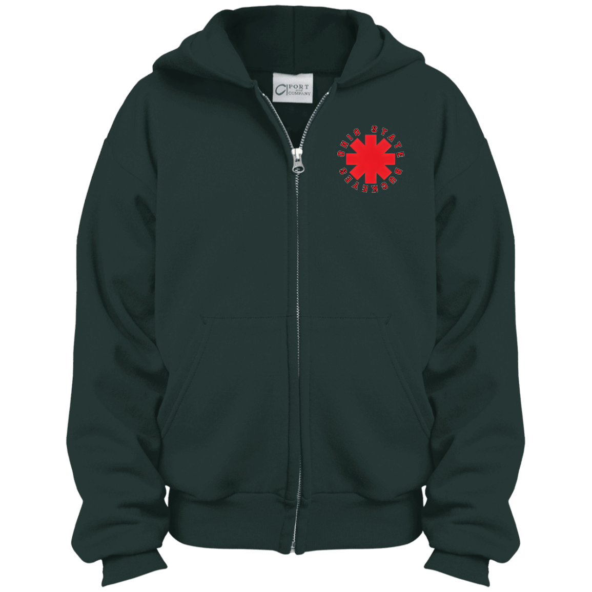 REDHOT Ohio State Youth Full Zip Hoodie