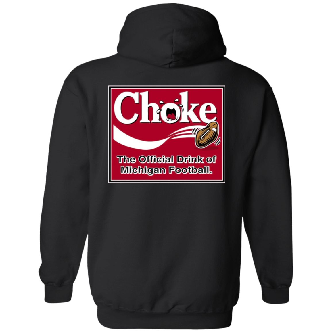 MICHIGAN CHOKE Ohio State Women's Zip Up Hooded Sweatshirt