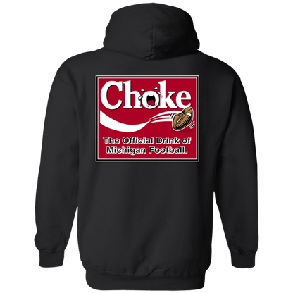 MICHIGAN CHOKE Ohio State Women's Zip Up Hooded Sweatshirt