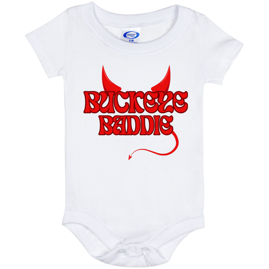 BADDIE Ohio State Baby Onesie 6 Month