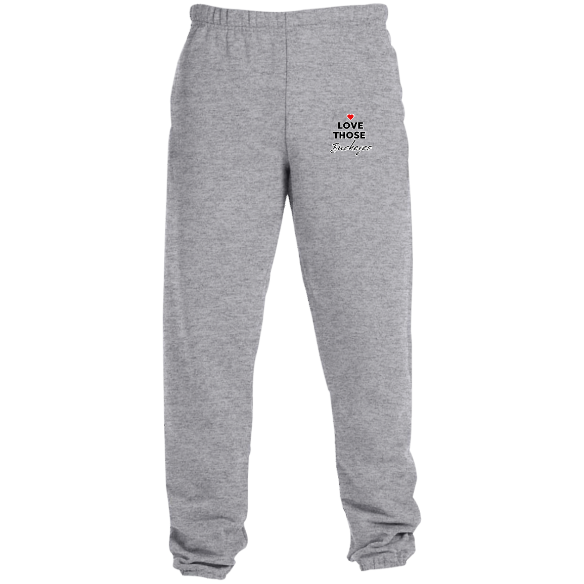 LOVEBUCKS Ohio State Sweatpants with Pockets