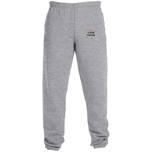 LOVEBUCKS Ohio State Sweatpants with Pockets