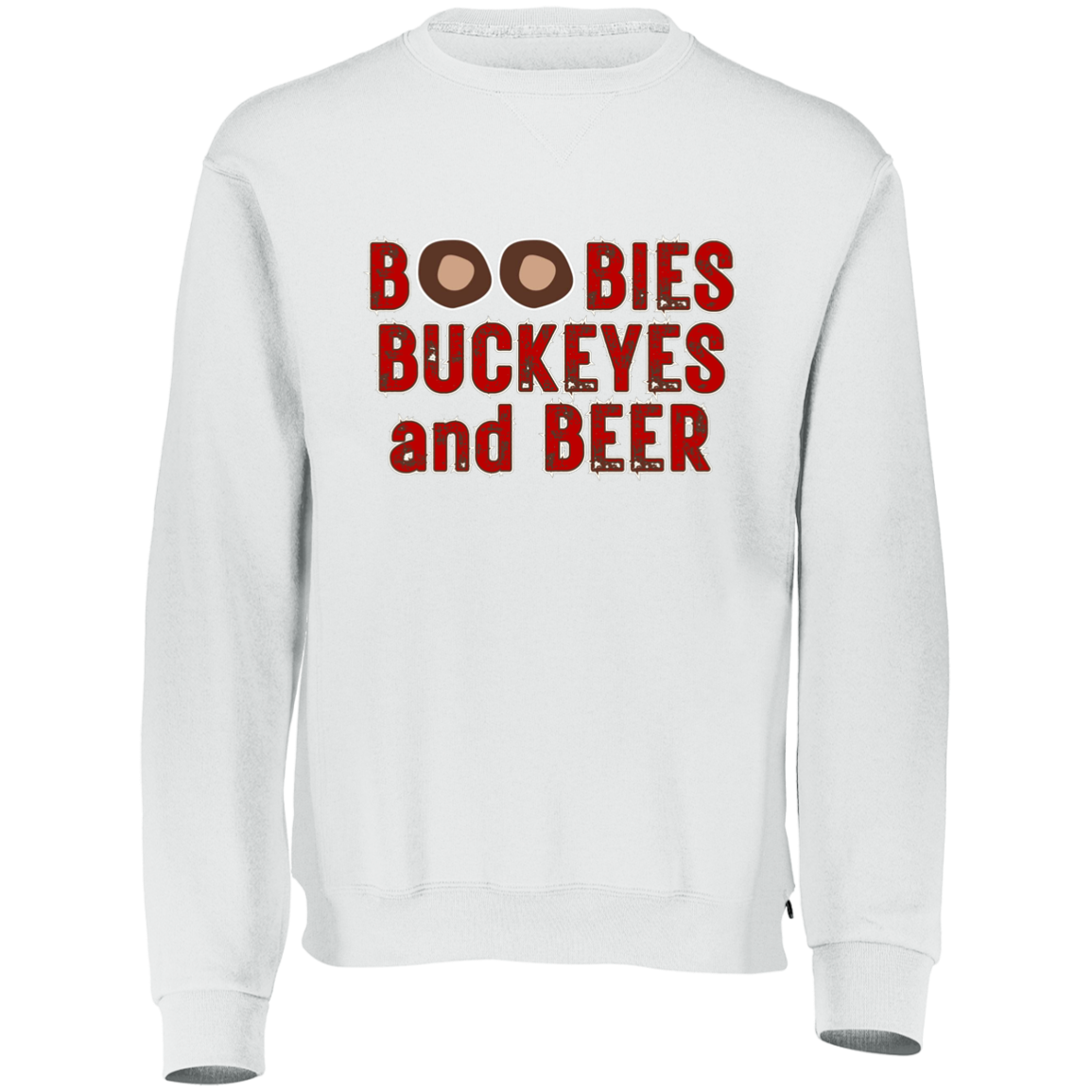 BOOBS Ohio State Dri-Power Fleece Crewneck Sweatshirt