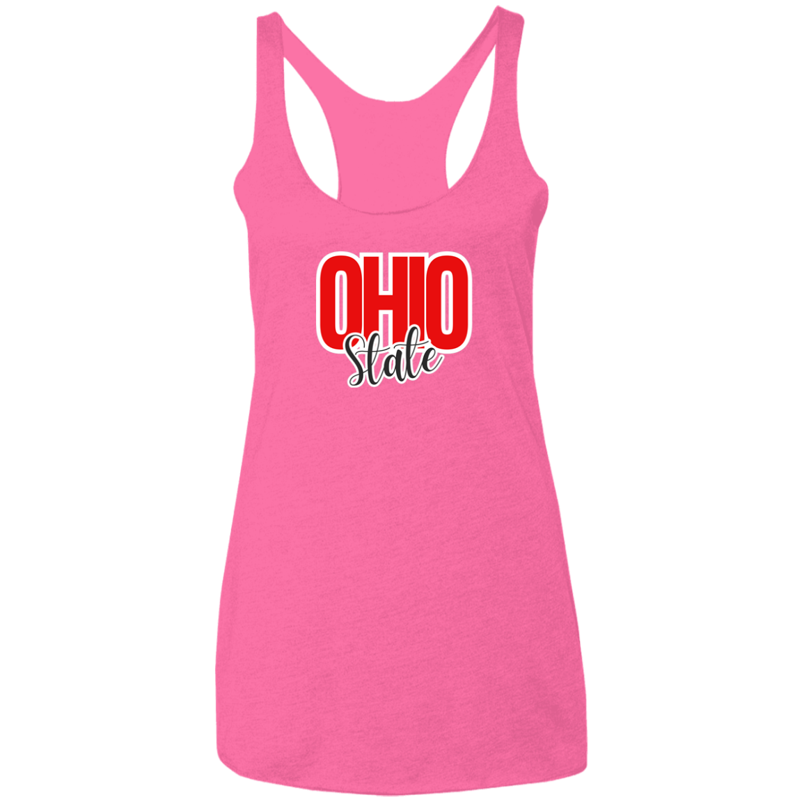 OHSTATE Ohio State Ladies' Triblend Racerback Tank