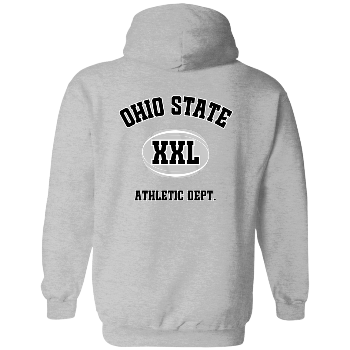 ATHLETICS Ohio State Zip Up Hooded Sweatshirt