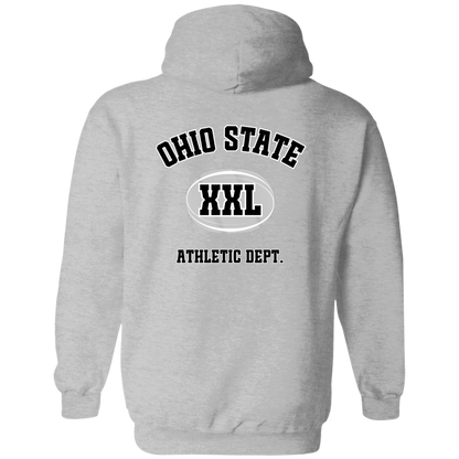 ATHLETICS Ohio State Zip Up Hooded Sweatshirt