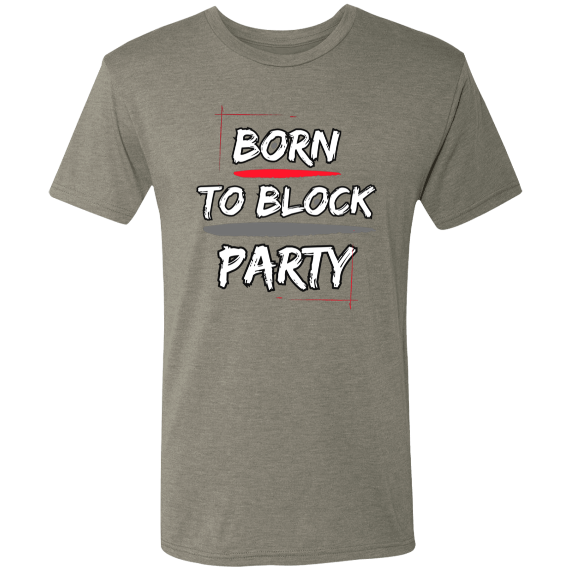 BLOCKPARTY Ohio State Men's Triblend T-Shirt