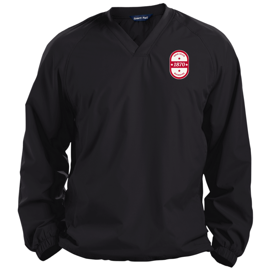 1870 Ohio State Pullover V-Neck Windshirt