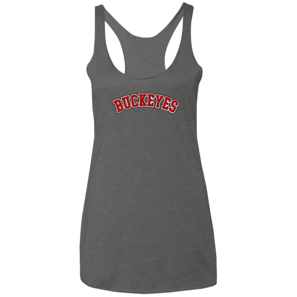 BUCKEYES Ohio State Ladies' Triblend Racerback Tank