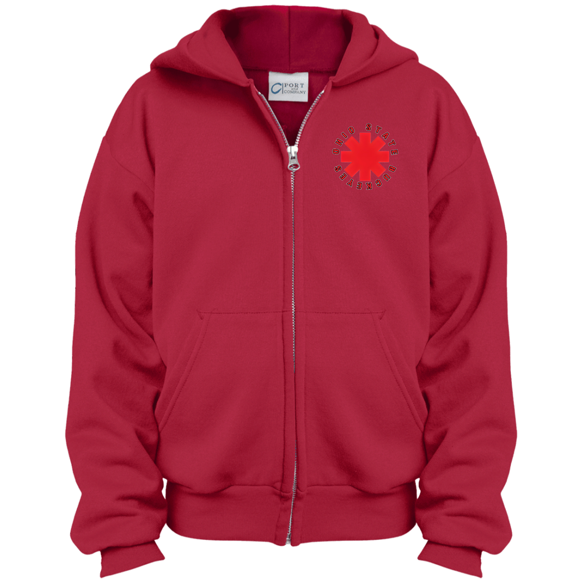 REDHOT Ohio State Youth Full Zip Hoodie