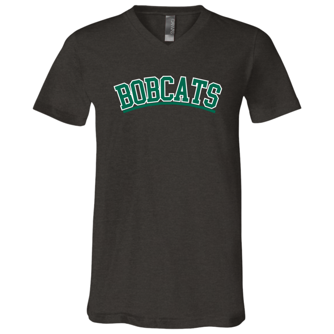 Ohio Univ BC Unisex Jersey SS V-Neck T-Shirt