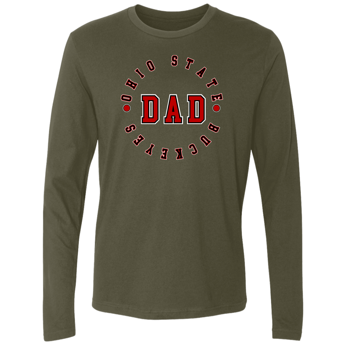 DAD Ohio State Men's Premium LS