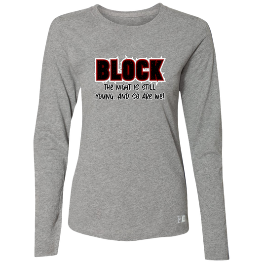 STILLYOUNG Ohio State Ladies’ Essential Dri-Power Long Sleeve Tee