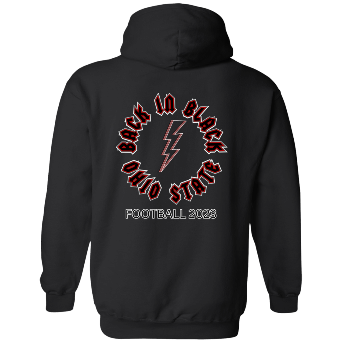 BNB Ohio State Zip Up Hooded Sweatshirt