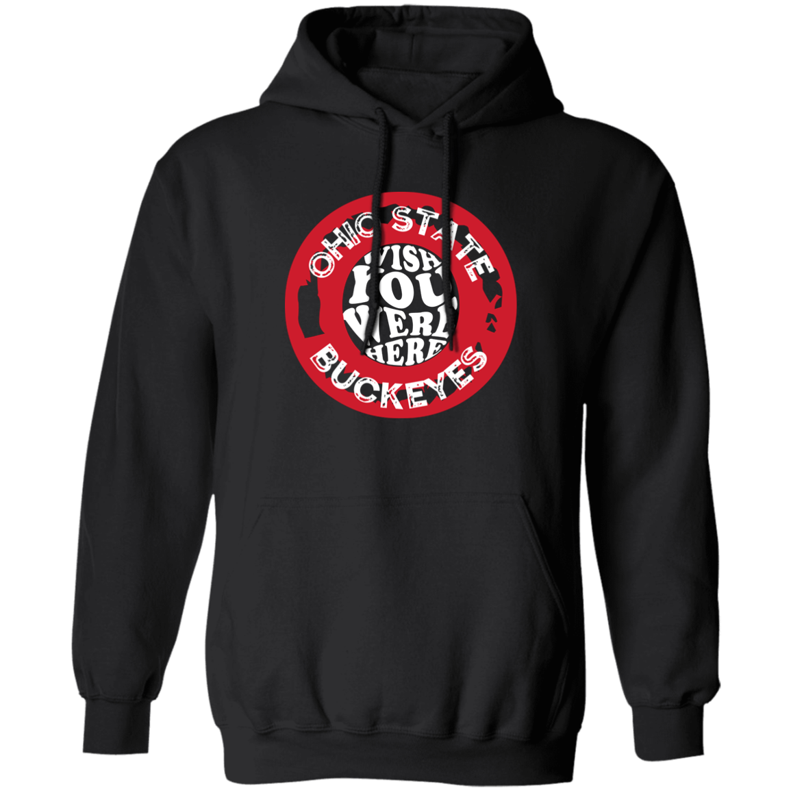 WISH Ohio State Pullover Hoodie