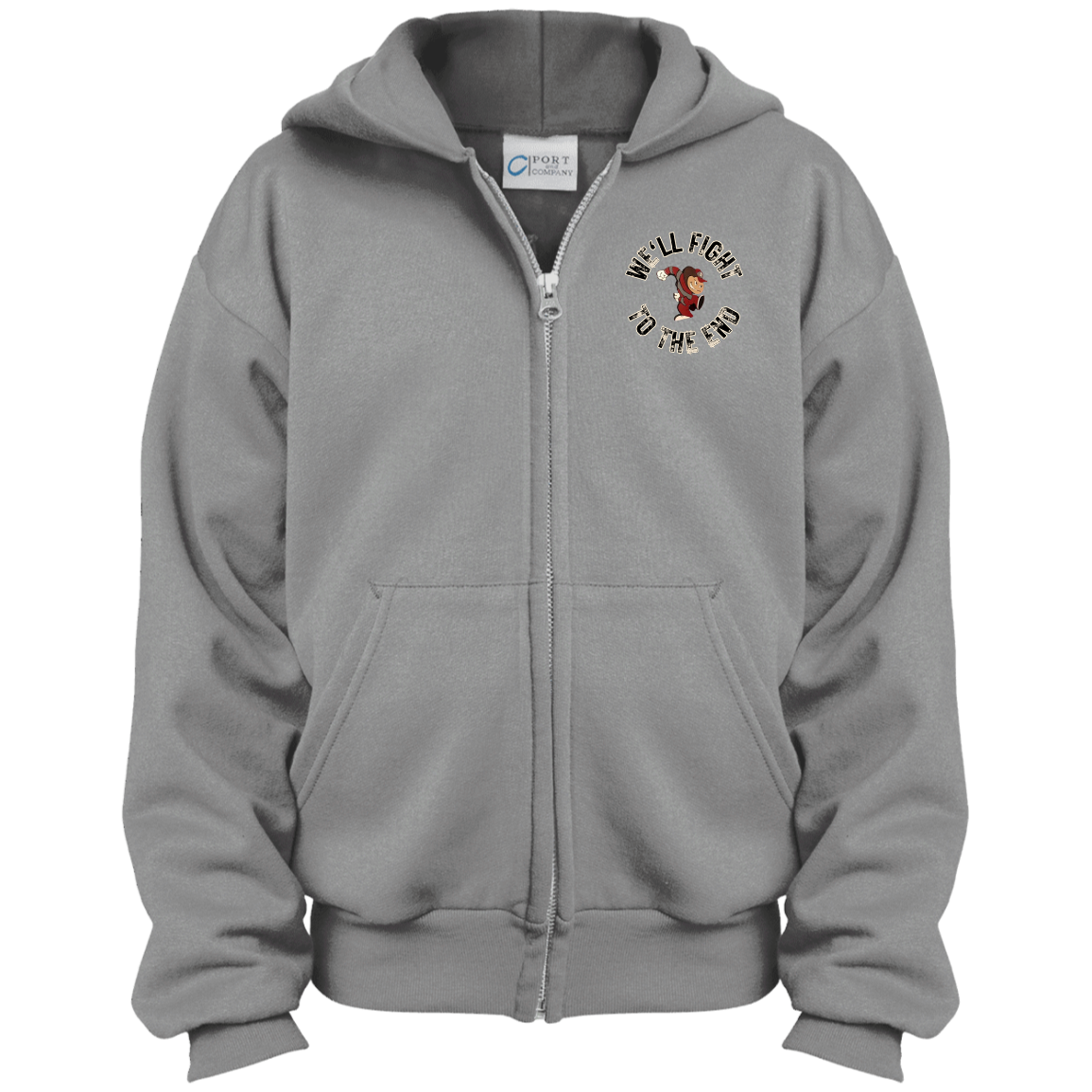 FIGHT Ohio State Youth Full Zip Hoodie