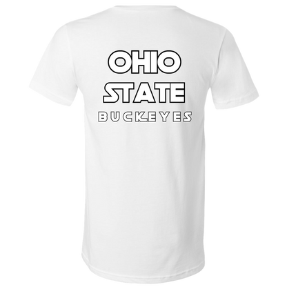 STAR Ohio State Unisex Jersey SS V-Neck T-Shirt
