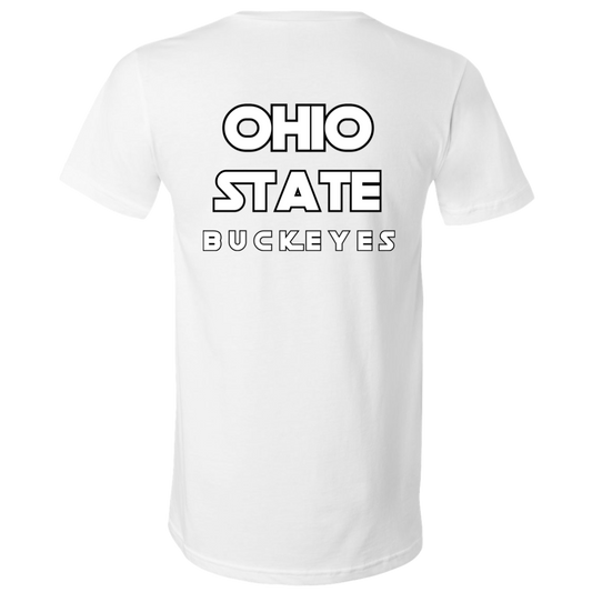 STAR Ohio State Unisex Jersey SS V-Neck T-Shirt