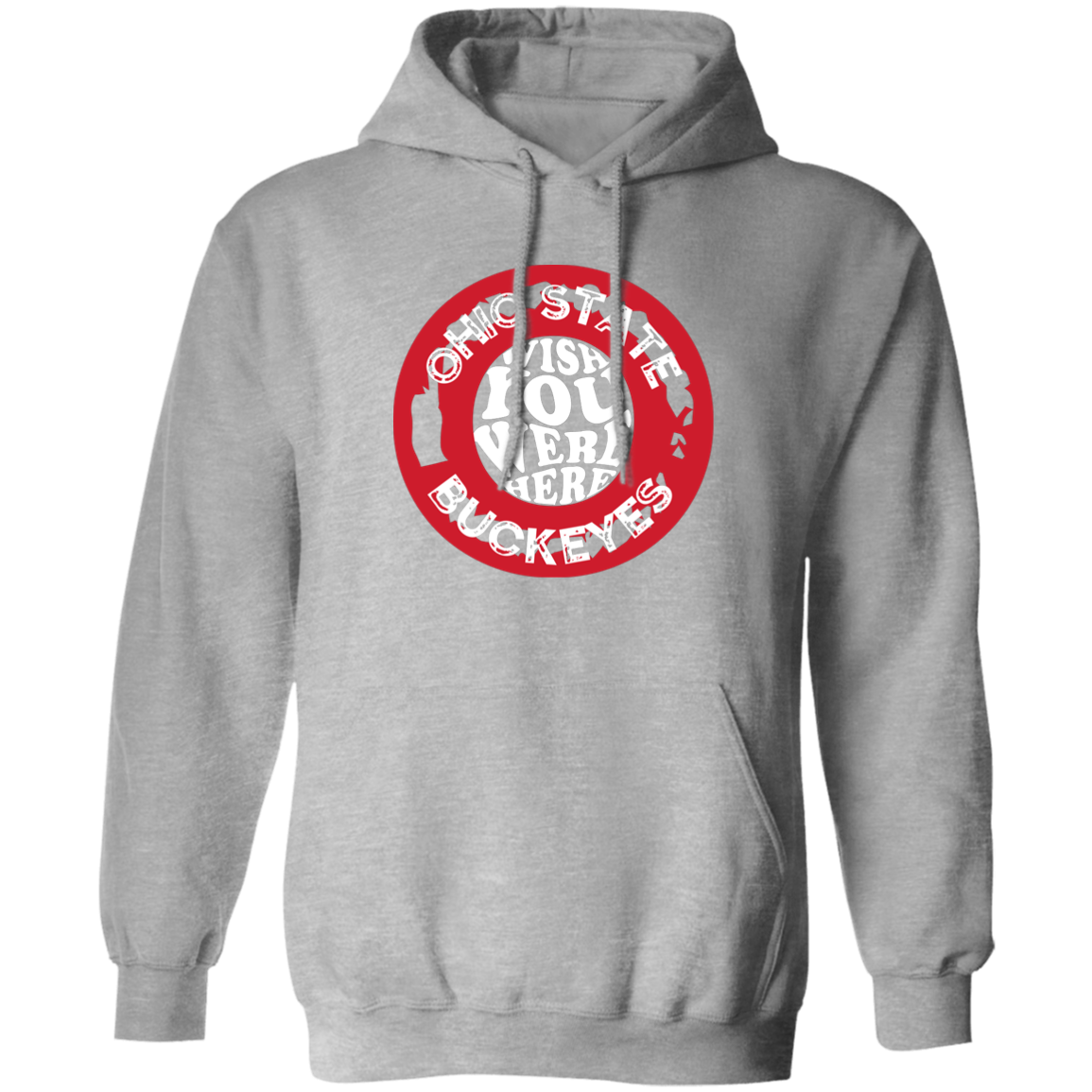 WISH Ohio State Pullover Hoodie