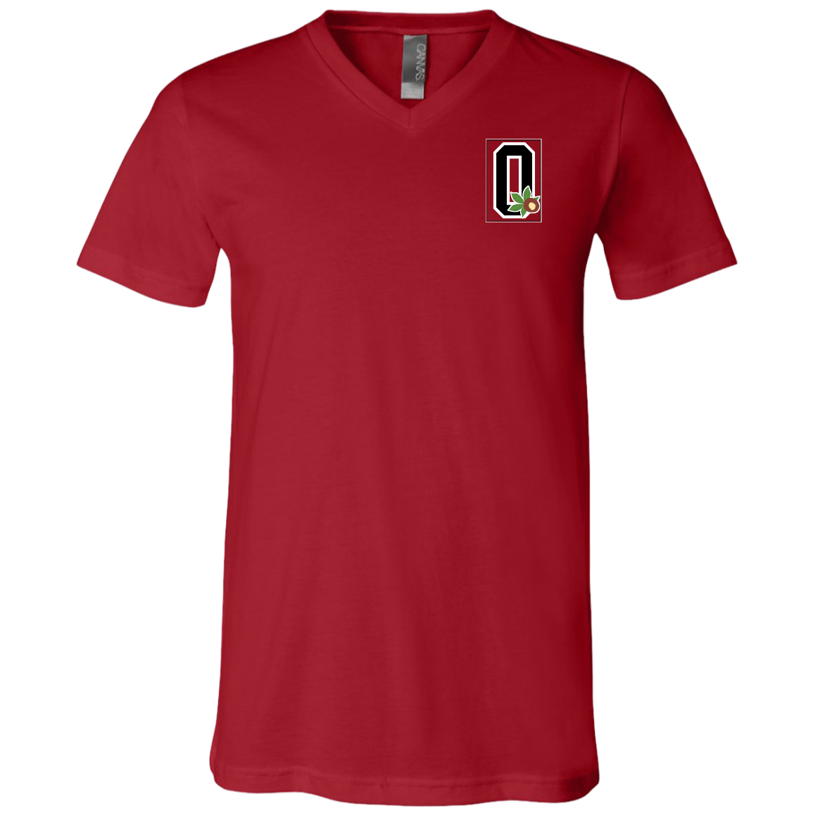 GIVEN'S Ohio State Unisex Jersey SS V-Neck T-Shirt