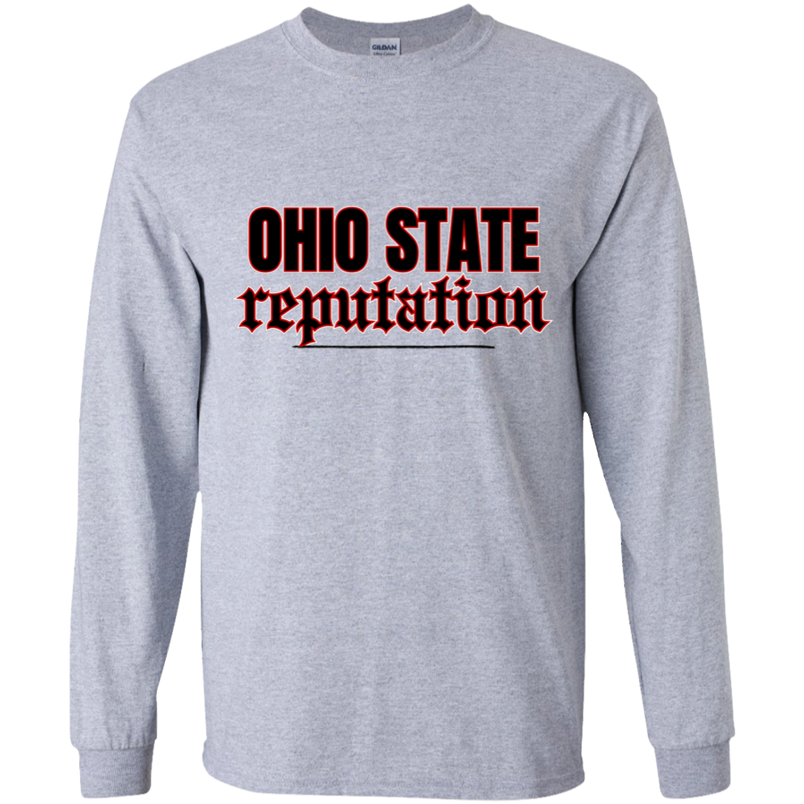 REPUTATION Ohio State Youth LS T-Shirt