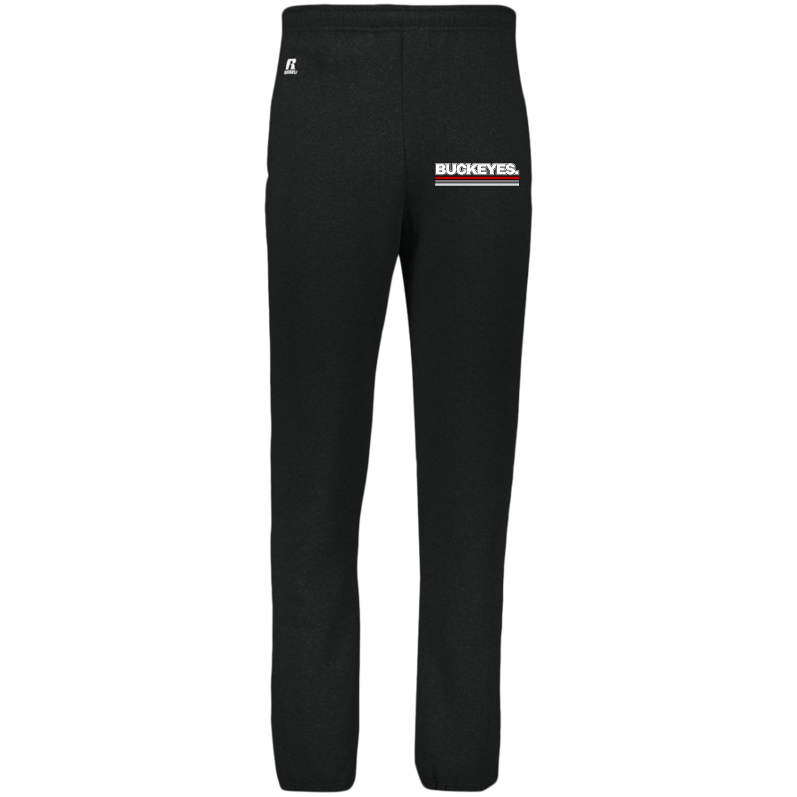 BUCKEYES. Ohio State Dri-Power Closed Bottom Pocket Sweatpants