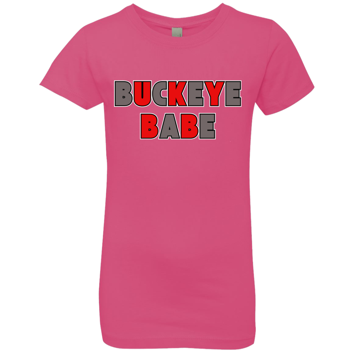 BUCKBABE Ohio State Girls' Princess T-Shirt