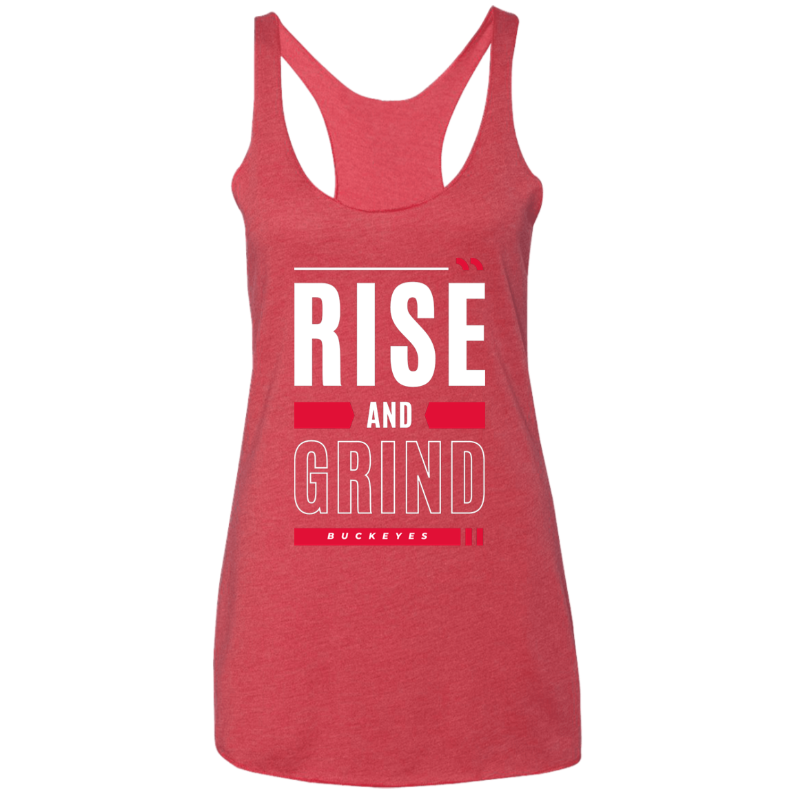 GRIND Ohio State Ladies' Triblend Racerback Tank