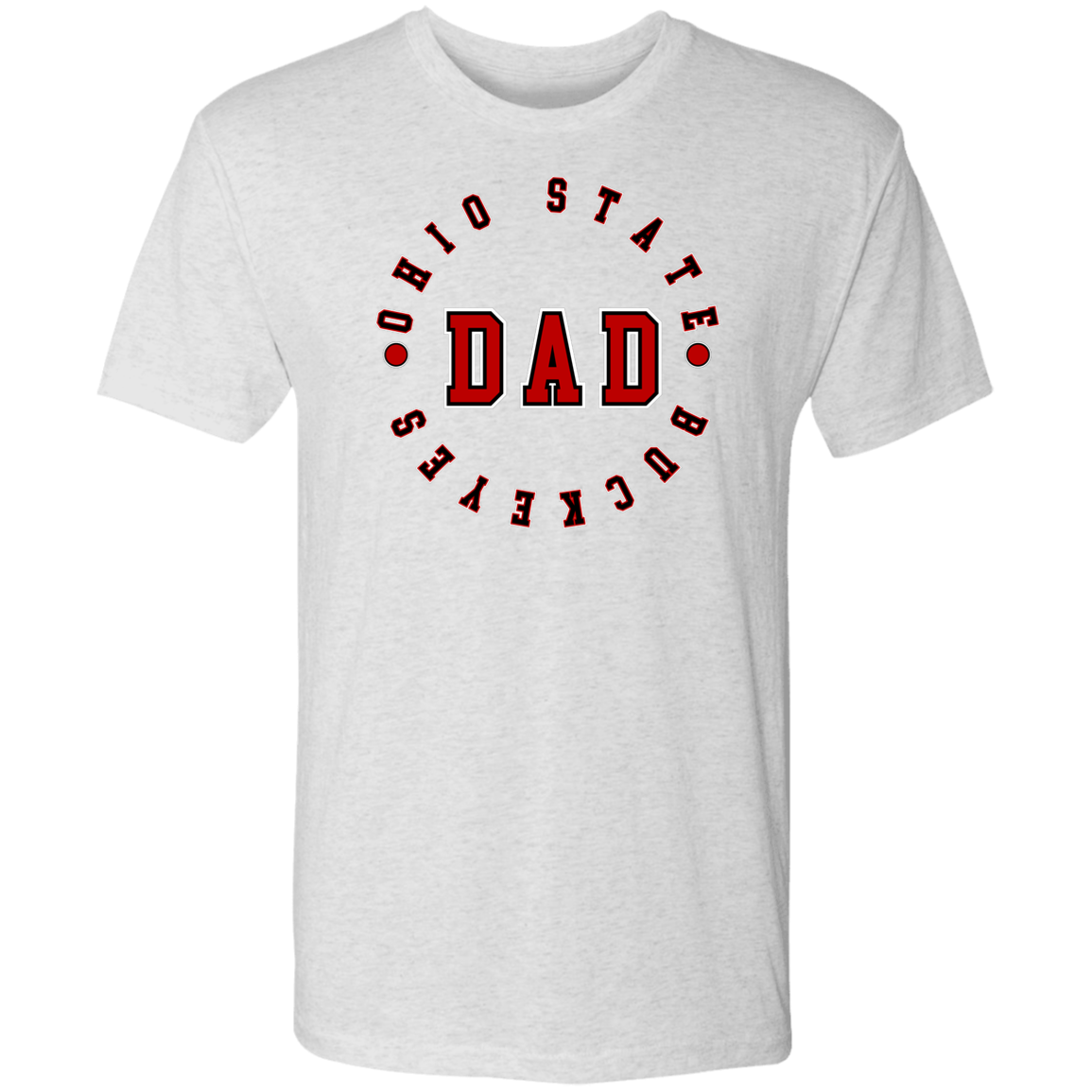 DAD Ohio State Men's Triblend T-Shirt