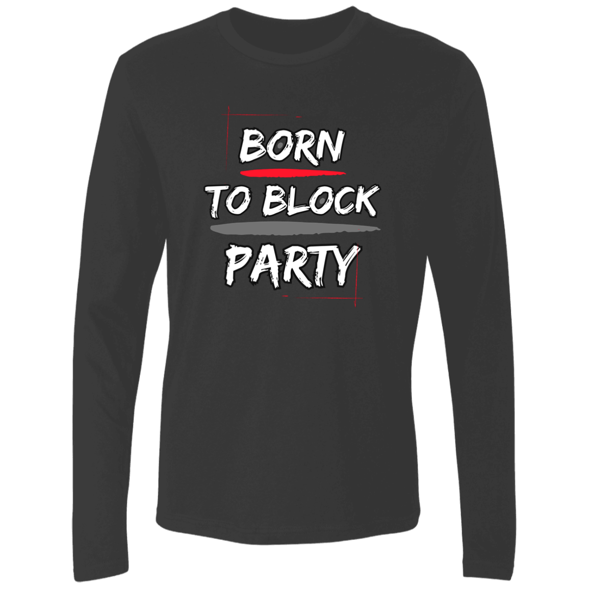 BLOCKPARTY Ohio State Men's Premium LS