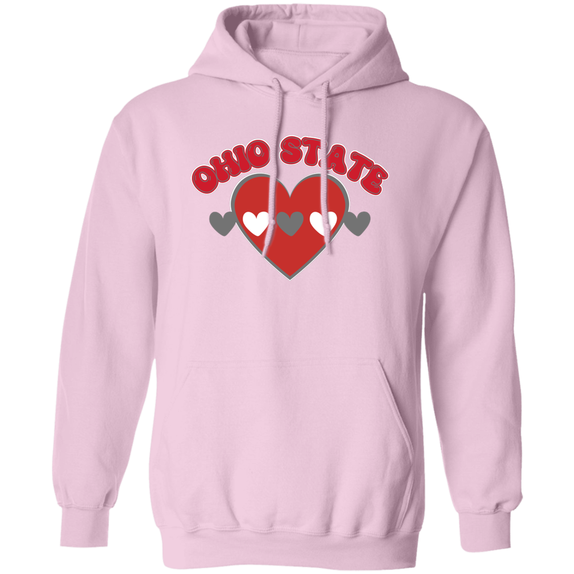 LOVE Ohio State Pullover Hoodie