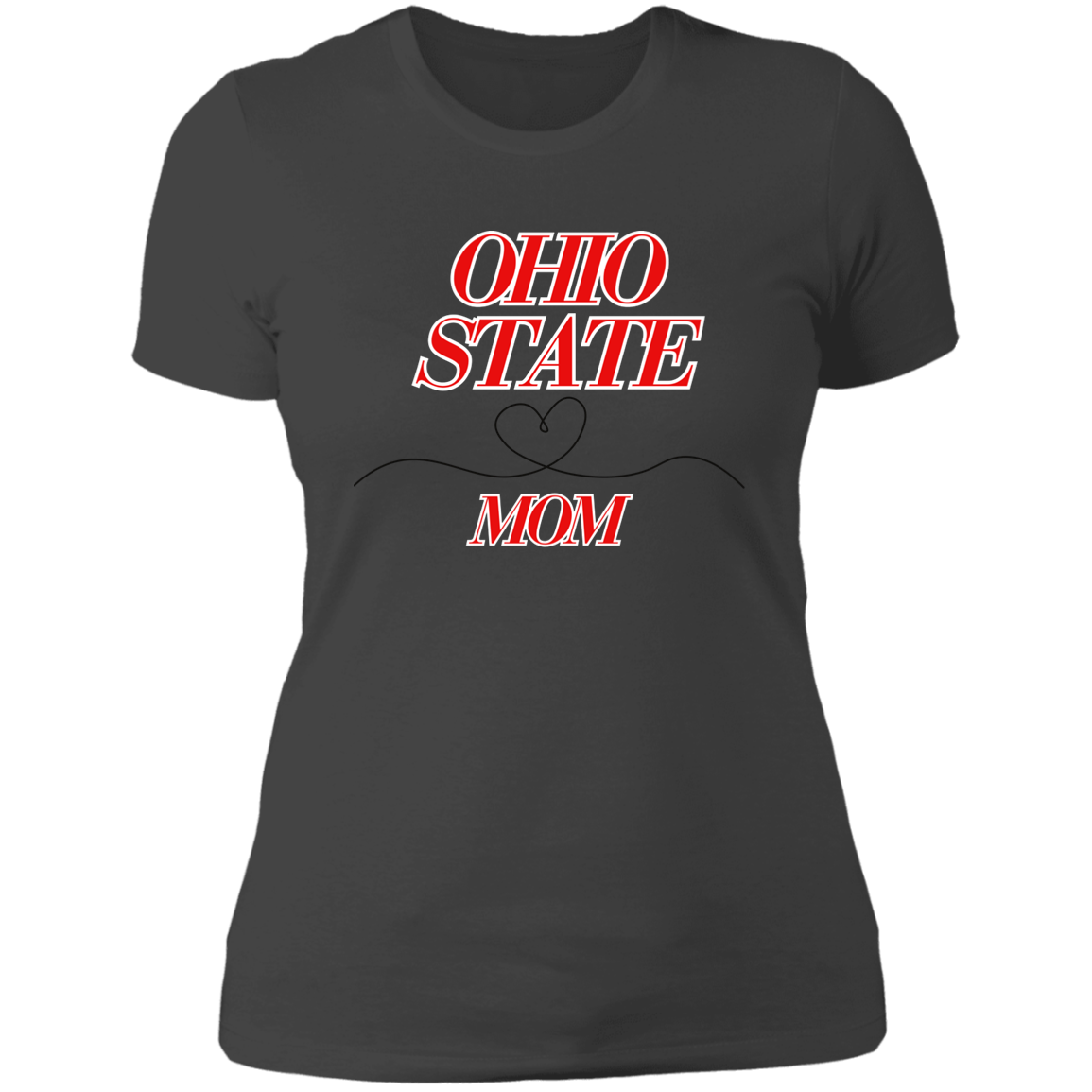 OSUMOM Ohio State Ladies' Boyfriend T-Shirt