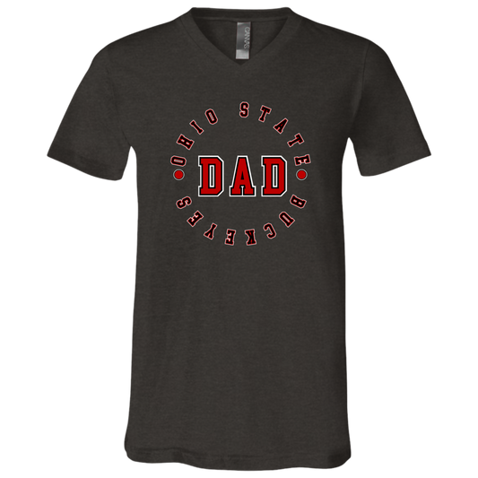 DAD Ohio State Unisex Jersey SS V-Neck T-Shirt