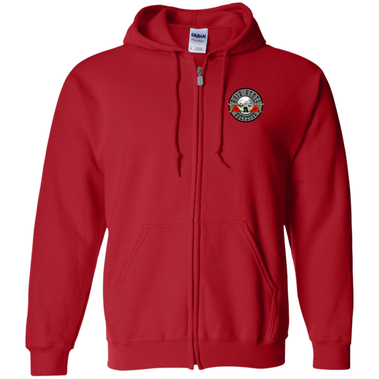 OBSESSION Ohio State Zip Up Hooded Sweatshirt