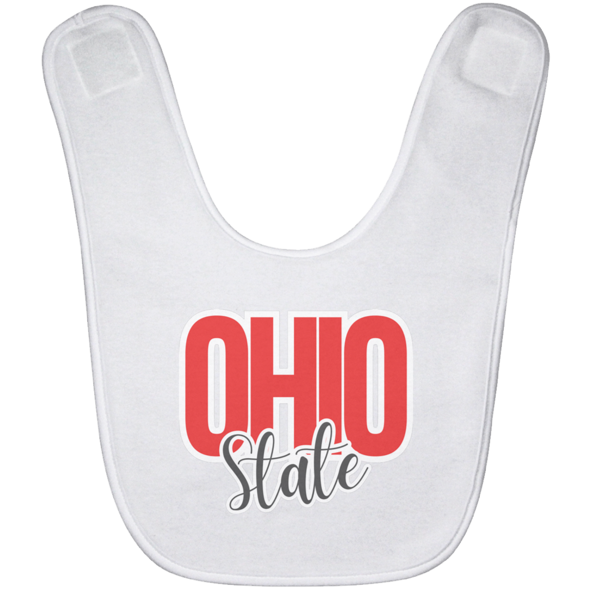 OSTATE Ohio State Baby Bib