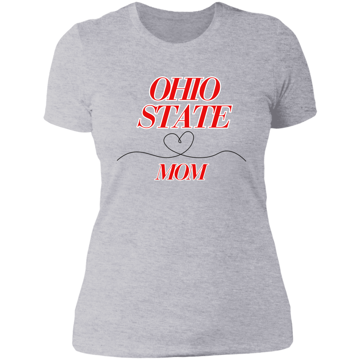 OSUMOM Ohio State Ladies' Boyfriend T-Shirt