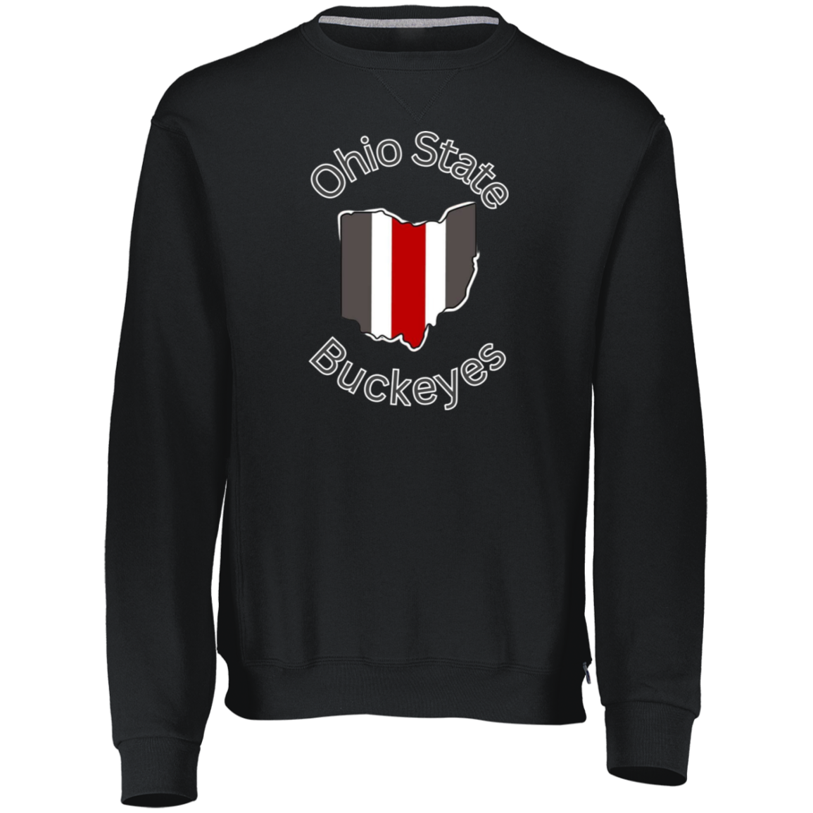 BUCKOHIO Ohio State Dri-Power Fleece Crewneck Sweatshirt