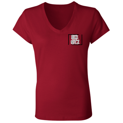 LIBRARY Ohio State Ladies' Jersey V-Neck T-Shirt