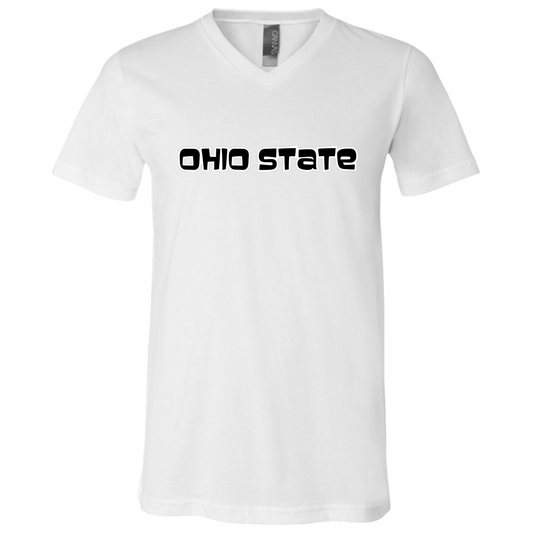 80'S CLASSIC Ohio State Classic Unisex Jersey SS V-Neck T-Shirt