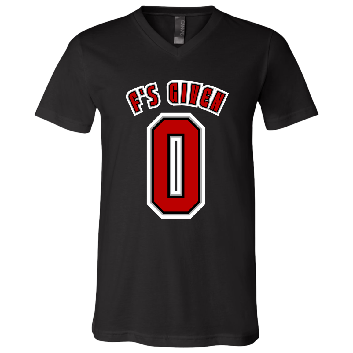 F'SGIVEN Ohio State Unisex Jersey SS V-Neck T-Shirt