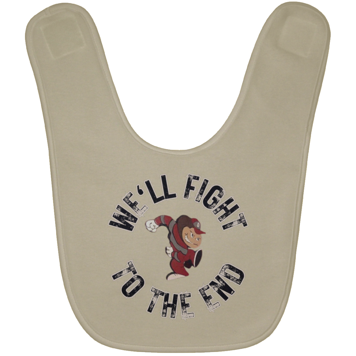 FIGHT Ohio State Baby Bib