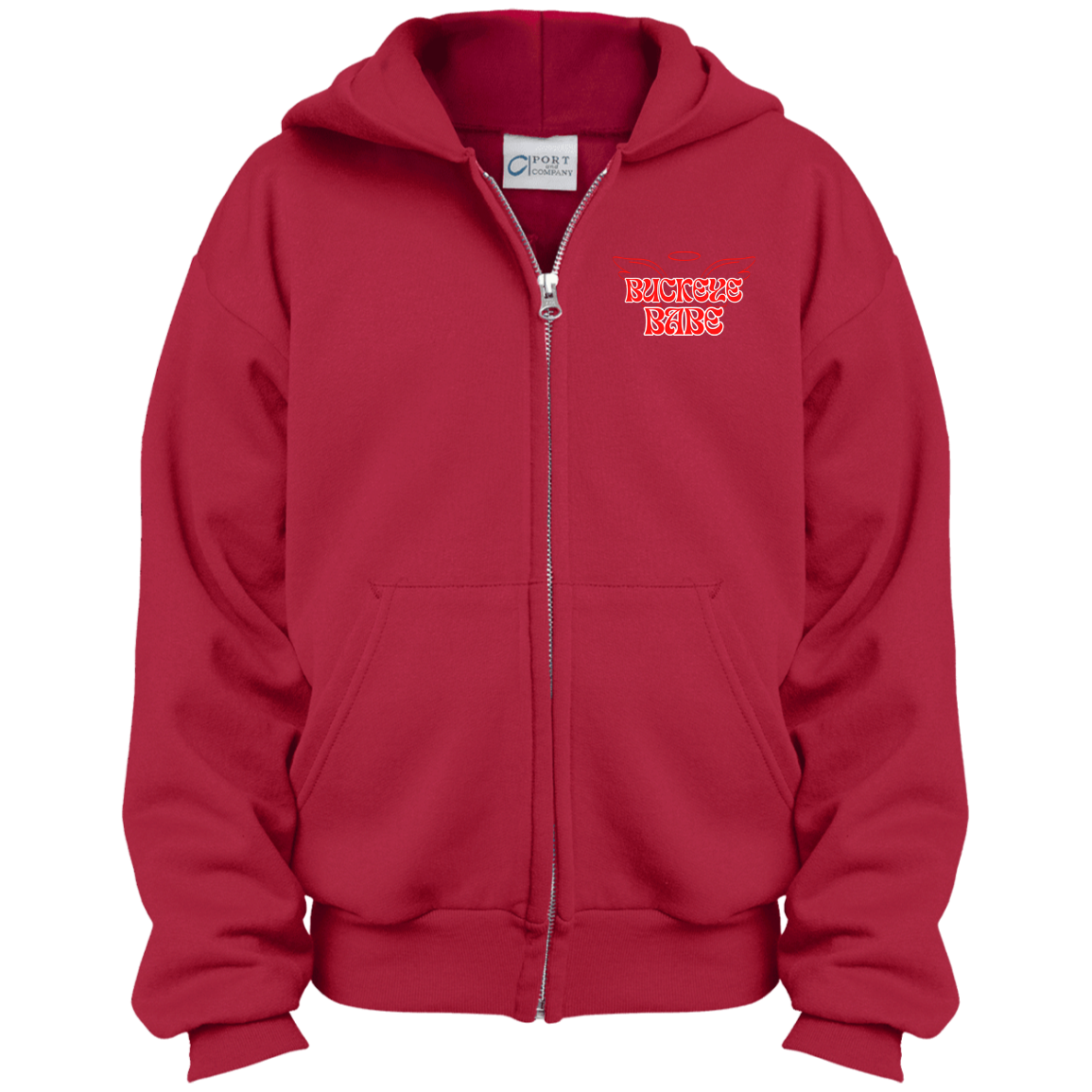 BABE Ohio State Youth Full Zip Hoodie