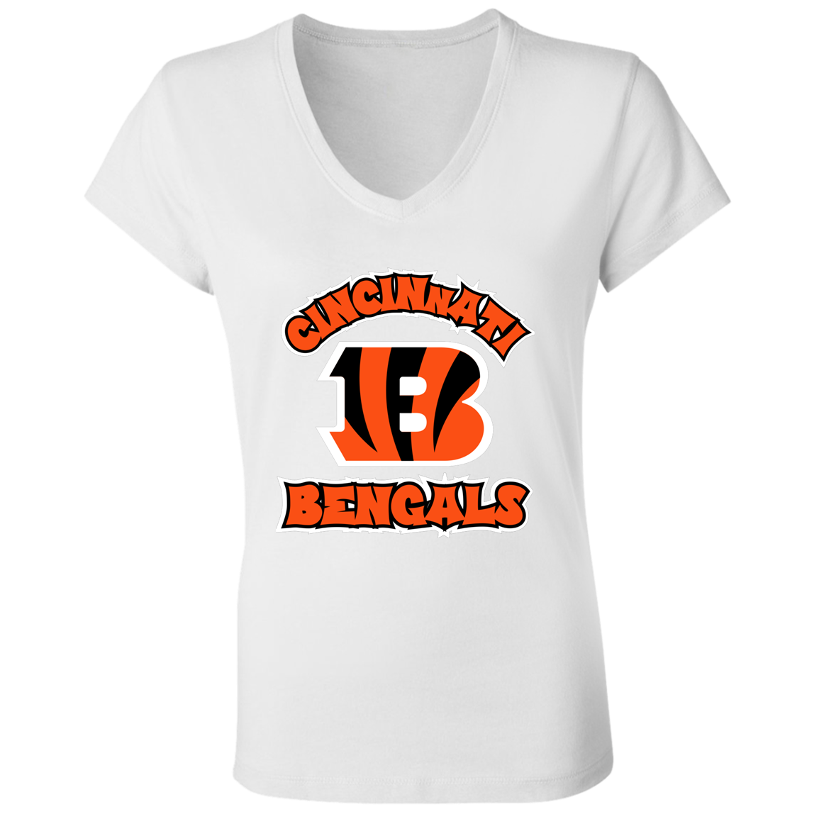 Cincinnati Ladies' Jersey V-Neck T-Shirt