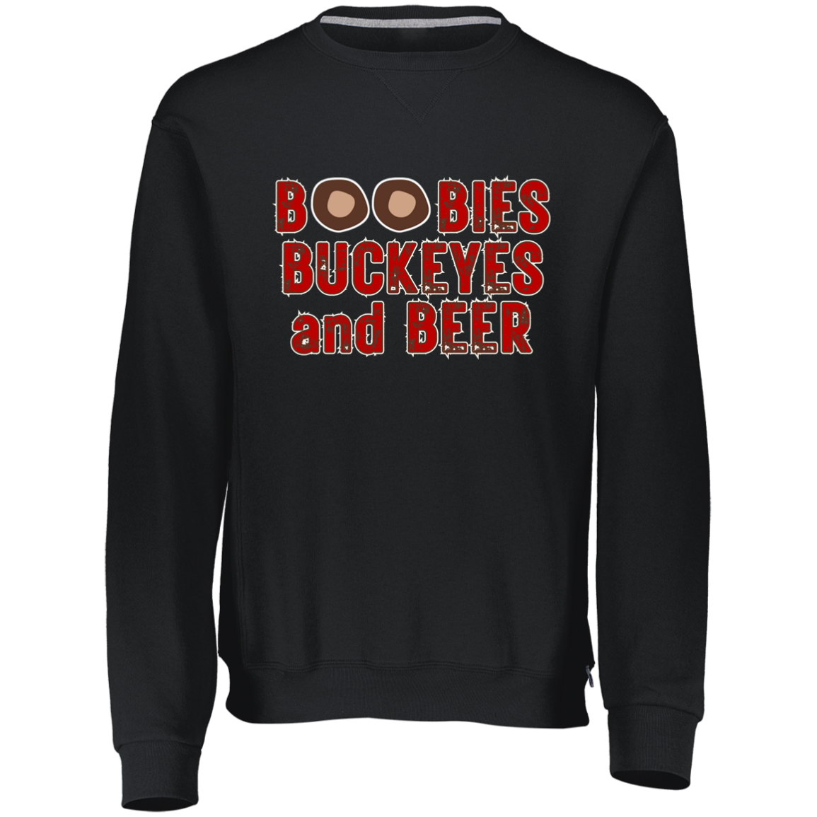 BOOBS Ohio State Dri-Power Fleece Crewneck Sweatshirt