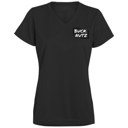 HELLO Ohio State Ladies’ Moisture-Wicking V-Neck Tee