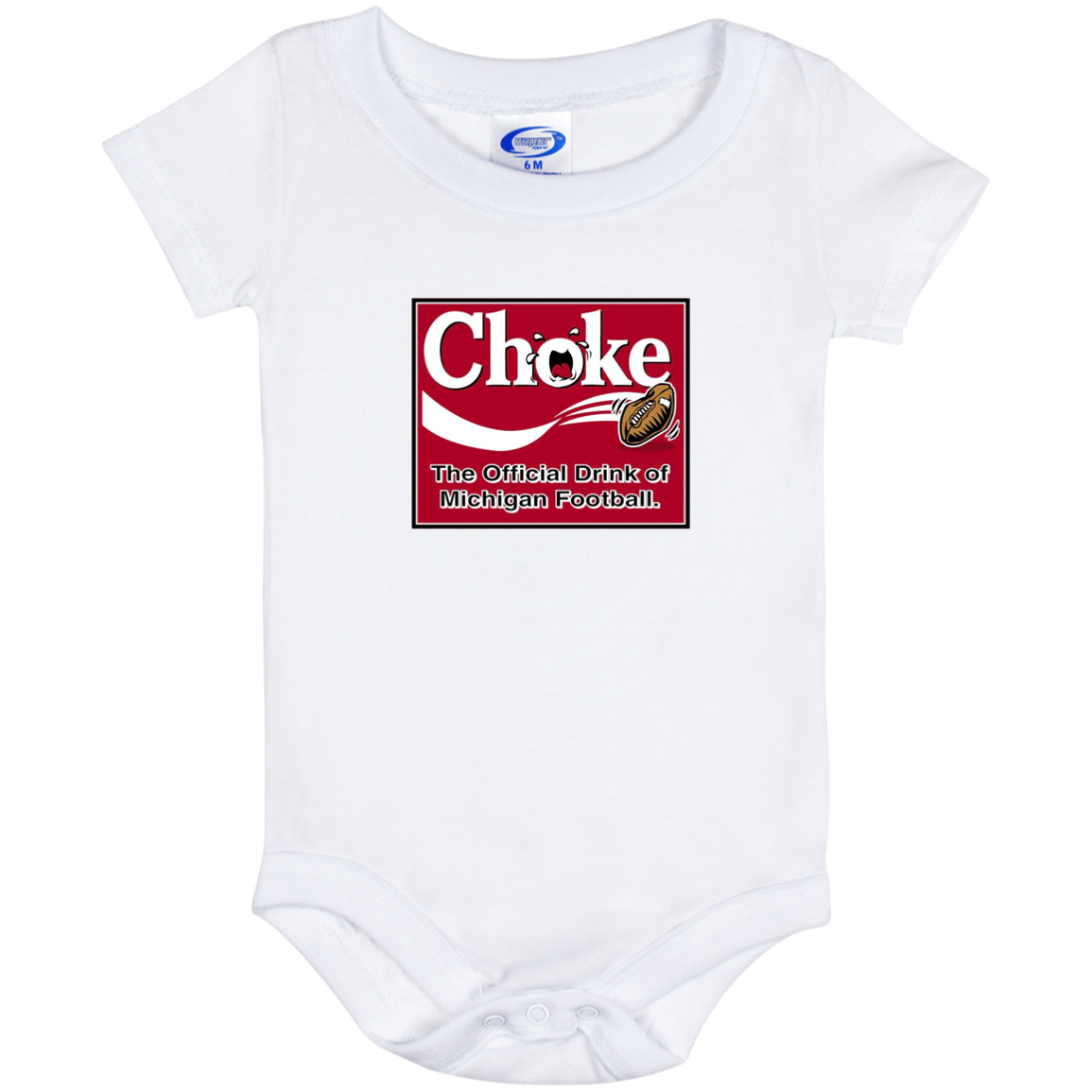 CHOKE Ohio State Baby Onesie 6 Month