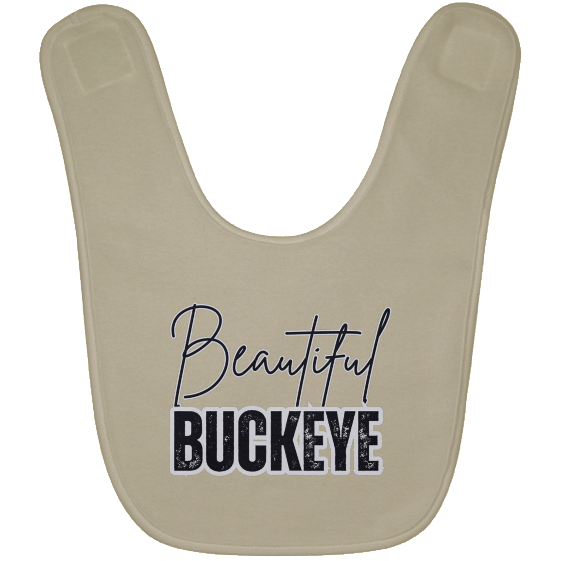 BEAUTIFUL Ohio State Baby Bib