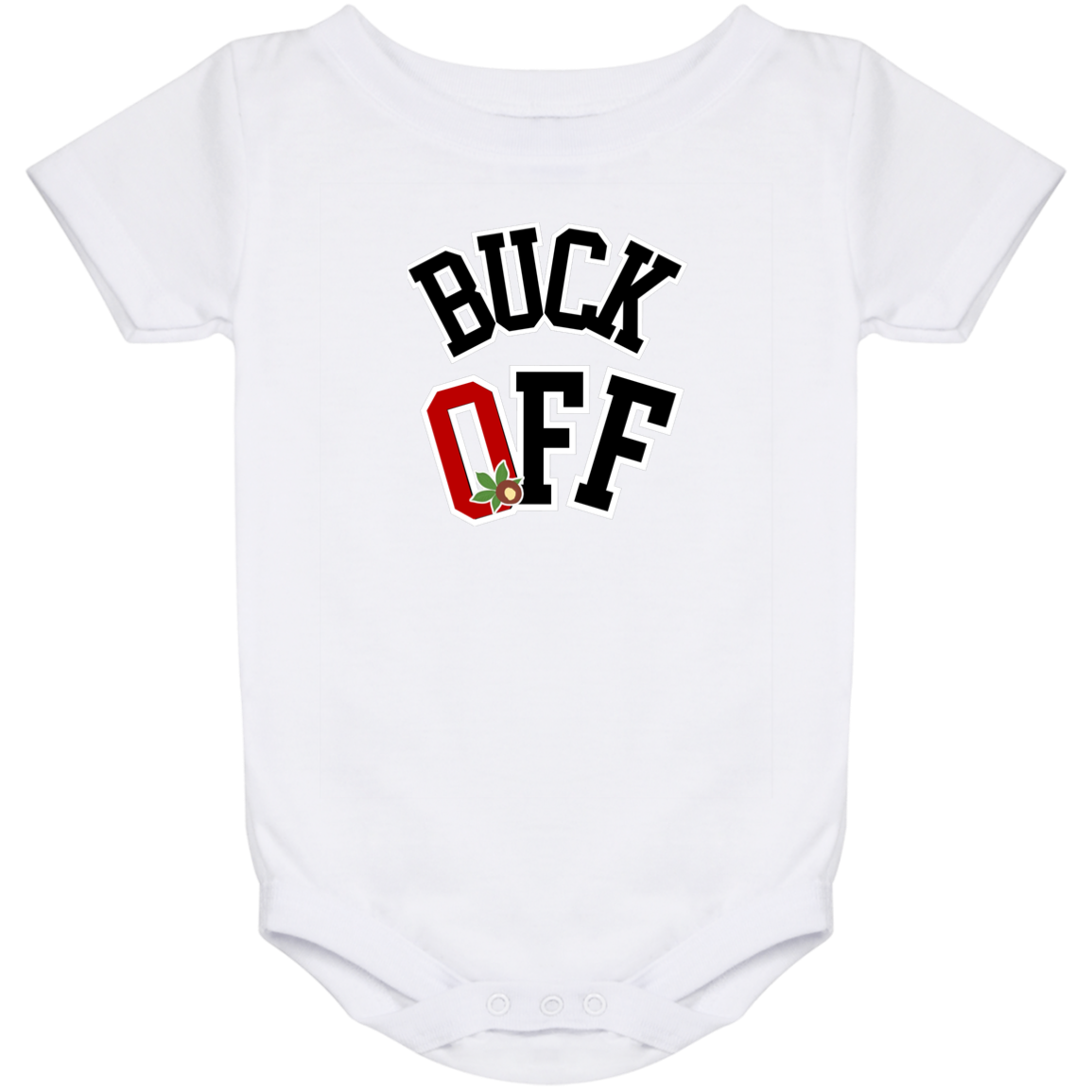 BUCKOFF Ohio State Baby Onesie 24 Month