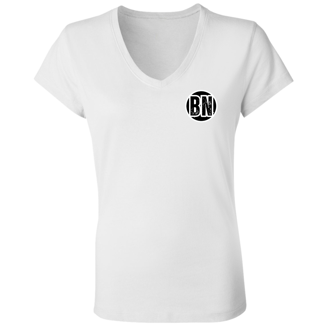 BUCK OFF Ohio State Ladies' Jersey V-Neck T-Shirt